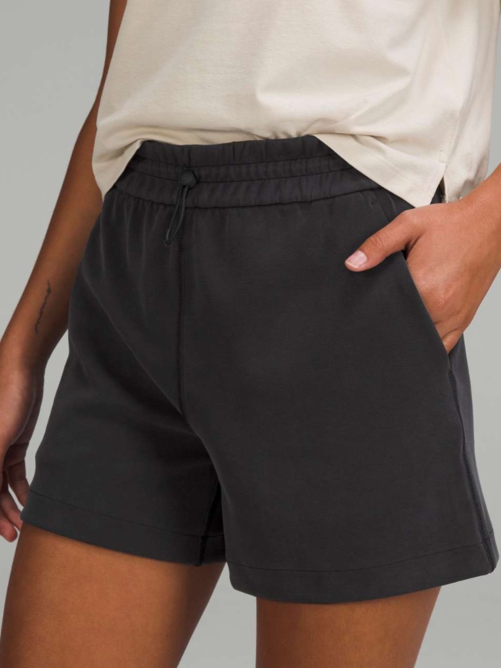 lululemon athletica Black Women's Drawstring Shorts